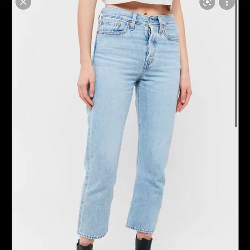 Levi Wedgie Straight Jeans